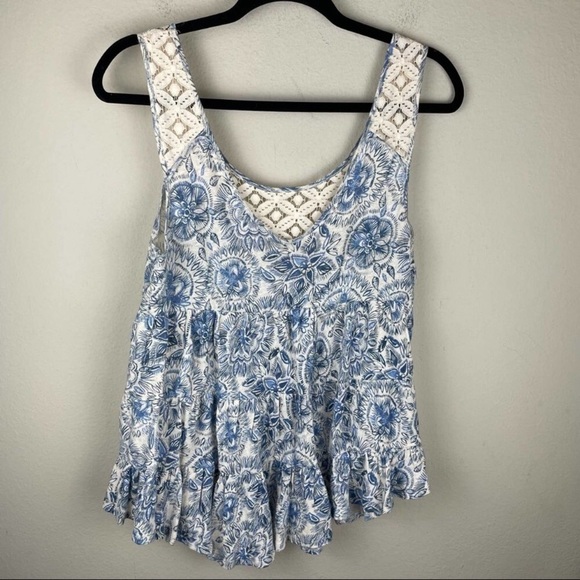 FP Lace Paisley Sleeveless Blouse! - Picture 4 of 7